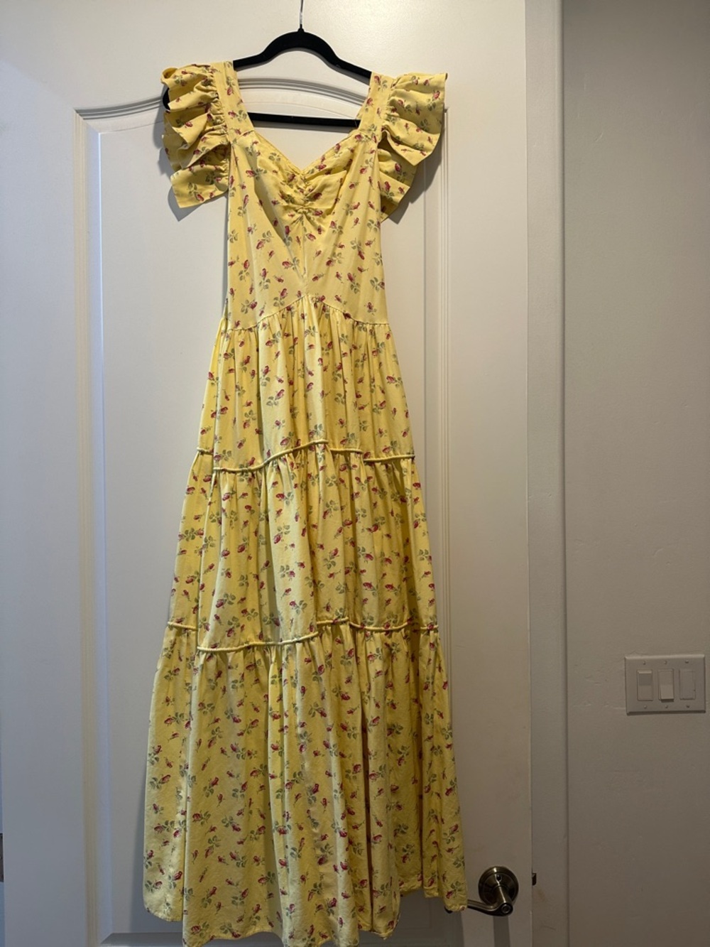 Yellow vintage dress